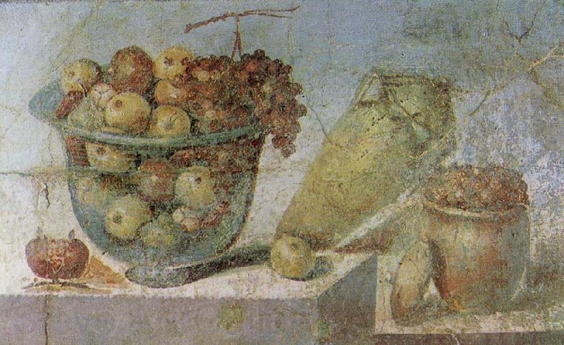 unknow artist Wall painting from the House of Julia Felix at Pompeii